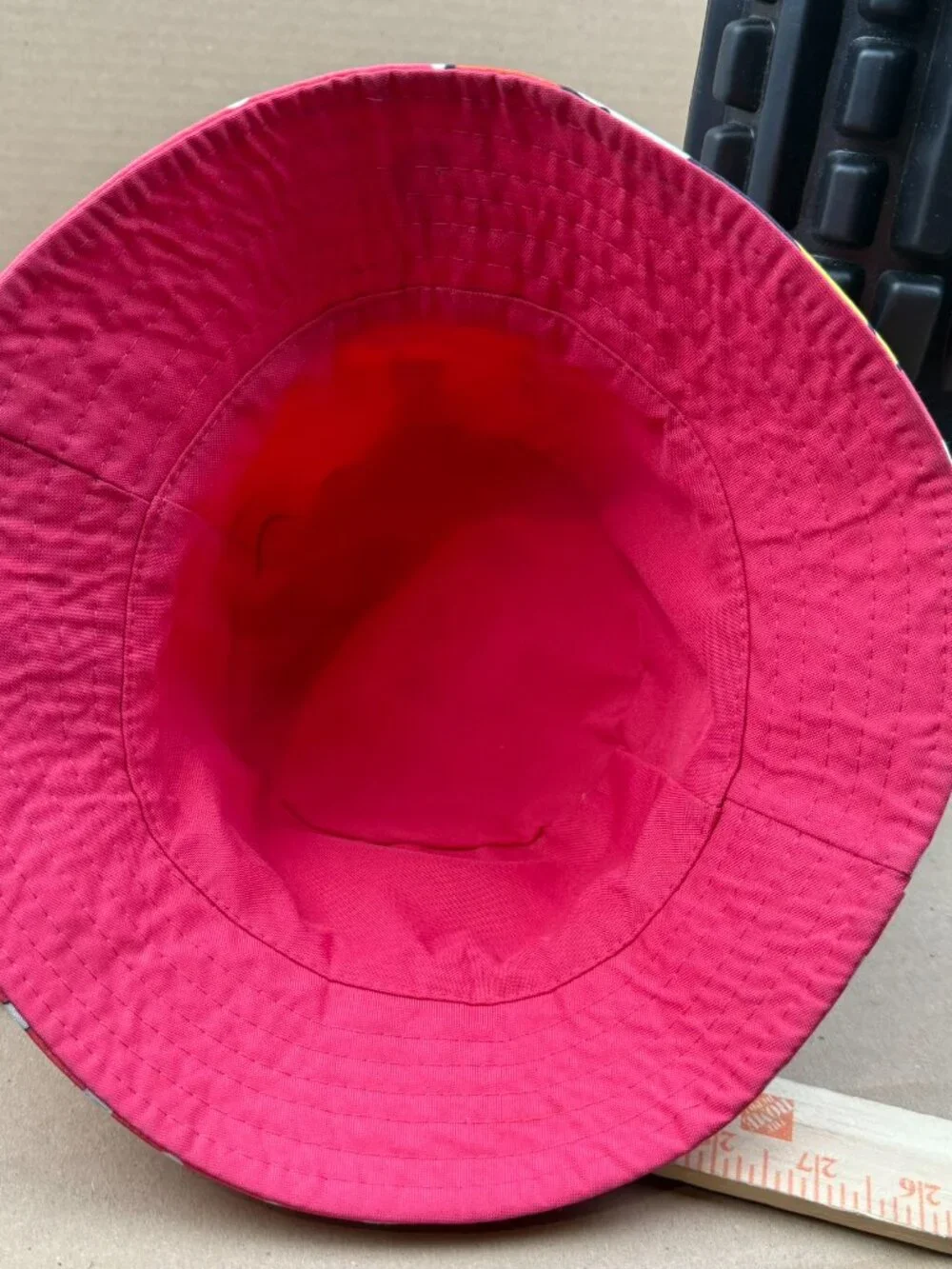 Disney Minnie Mouse Bucket Hat Pink White Polka Dot Summer Casual Cap One Size